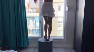 7. Nipple and pussy slip starting @1:22