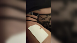 3. pussy visible throughout video behind transparent panties