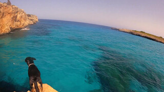 5. Topless swimming (starts at 0:40)