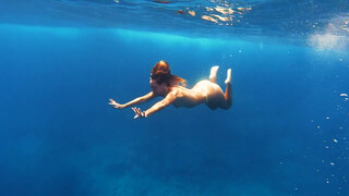 8. Topless swimming (starts at 0:40)