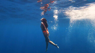 10. Topless swimming (starts at 0:40)