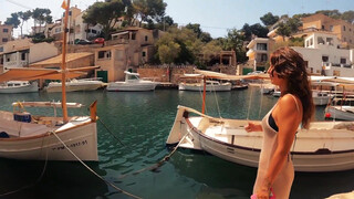 2. Topless swimming (starts at 0:40)