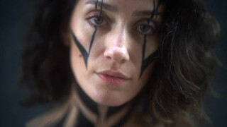 5. Body Painted with Black