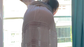 7. See Through Sexy Girl Pussy Lips.
