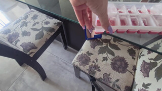 5. Mahzinha | pussy in mirror 0:25 – 0:36, 0:46 – 0:49, and 1:05 – 1:14; tugs on mons pubis 1:10 – 1:14