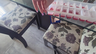 8. Mahzinha | pussy in mirror 0:25 – 0:36, 0:46 – 0:49, and 1:05 – 1:14; tugs on mons pubis 1:10 – 1:14