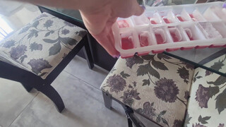 9. Mahzinha | pussy in mirror 0:25 – 0:36, 0:46 – 0:49, and 1:05 – 1:14; tugs on mons pubis 1:10 – 1:14