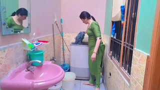 6. Soniraj real vlogs beautiful haryanvi women cleaning