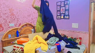 9. Soniraj real vlogs beautiful haryanvi women cleaning