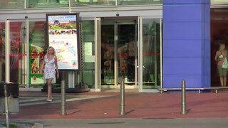 1. rubbing pussy after peeing in public. pussy visible for a second below blurry area