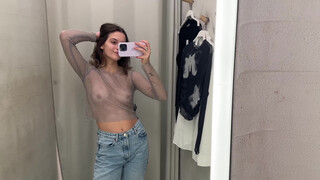 7. Transparent Clothes Try on Haul with Emily