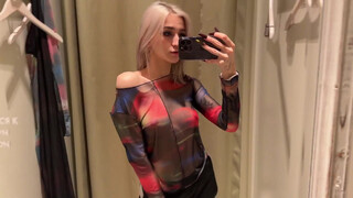 4. Moonsi Morfin | See-Through Try On Haul | breast | chest | boobs