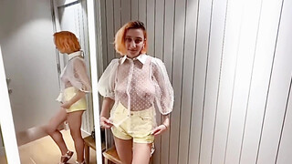 4. Throughout see thru| Dressing Room Try-On Haul | Amazing try on haul on yt | try on haul transparent