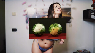 4. Half visible anus