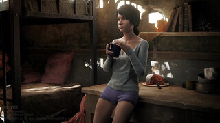 Drills3D Studio custom adult Clementine wips NSFW nudity around the 2 min mark.