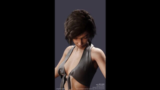 8. Drills3D Studio custom adult Clementine wips NSFW nudity around the 2 min mark.