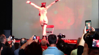 9. Catwoman strips (5:45, “Betty Benetti Catwoman Eropolis 2015 Tours”)