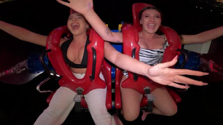 2. Slingshot ride big-boob nip slip [0:45]