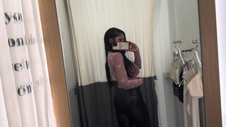 Gina’s Closet | Transparent Tops Try on Haul | big dark nipples | 1:20