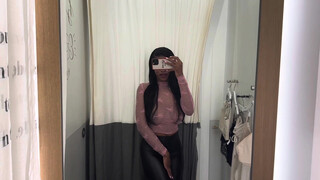 7. Gina’s Closet | Transparent Tops Try on Haul | big dark nipples | 1:20