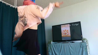 5. K-pop dance cover with too much nip slip ???? (0:31, 0:37, 0:43, 0:54)