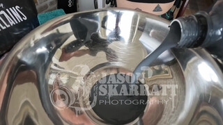 4. She peels latex off her naked body in “B.T.S Nude Liquid Latex Photoshoot (18+) with Model Heather”