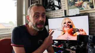 2. She peels latex off her naked body in “B.T.S Nude Liquid Latex Photoshoot (18+) with Model Heather”