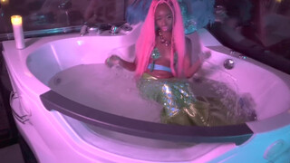 10. Ladi Earth, Baby Blue (video clip) nude, boobs, pussy, penis.