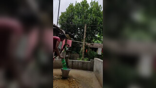 7. Tisha vlogger wet bath 3