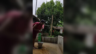 8. Tisha vlogger wet bath 3