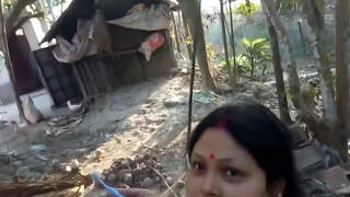 2. Misti sonai daily blog bathing in nighty