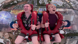 6. Beautiful Nipslip on Slingshot ride [7:11]