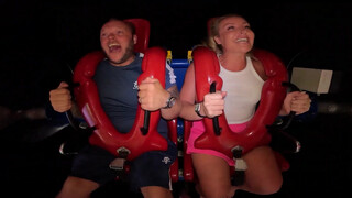 8. Beautiful Nipslip on Slingshot ride [7:11]