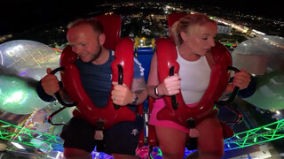 9. Beautiful Nipslip on Slingshot ride [7:11]