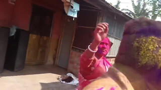 6. Holi touching women’s
