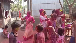 2. Holi touching women’s