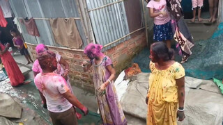 10. Holi everyone is braless shows at 7:40 in nighty