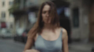 9. Italian singer wet tshirt see through nipples at 0:25