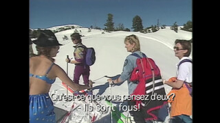 5. Naked Skiing