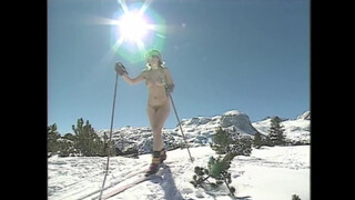 8. Naked Skiing