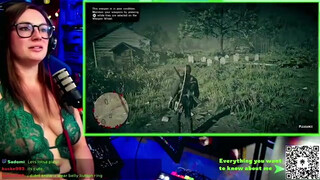 4. Nipple visible the entire video. Best view after stretching 42:42