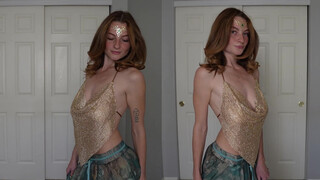 7. Golden Top Try On Haul | EtherealLoveBug