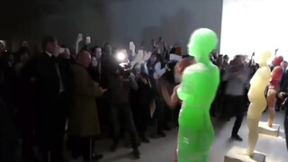 4. Only one naked for performance art piece