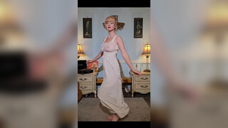 3. Dainty rascal dancing – See through tits