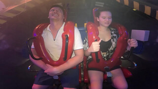 9. Really quick nip slip on slingshot ride [0:52]