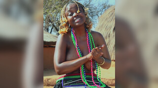 5. big tits African maiden 0:16