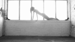 10. Sexy B&W naked dance