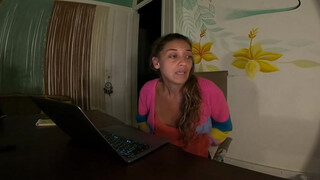 9. Young woman show a Nipple slip at 16:51