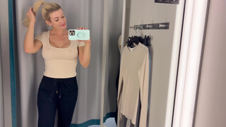 5. See thru try on haul (1:40, 3:25)