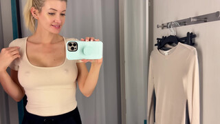 6. See thru try on haul (1:40, 3:25)